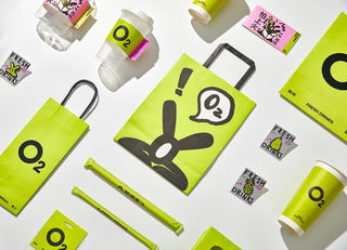 O2 Drinks beverage branding & packaging by Reesaw Studio